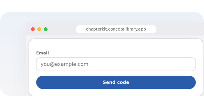 Sign-in form